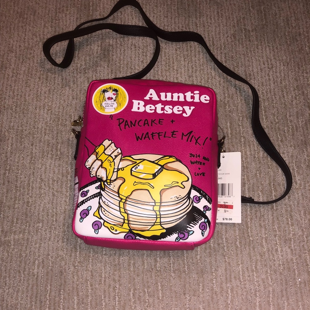 Betsey Johnson Pancake Purse